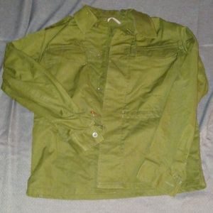 Army green jacket